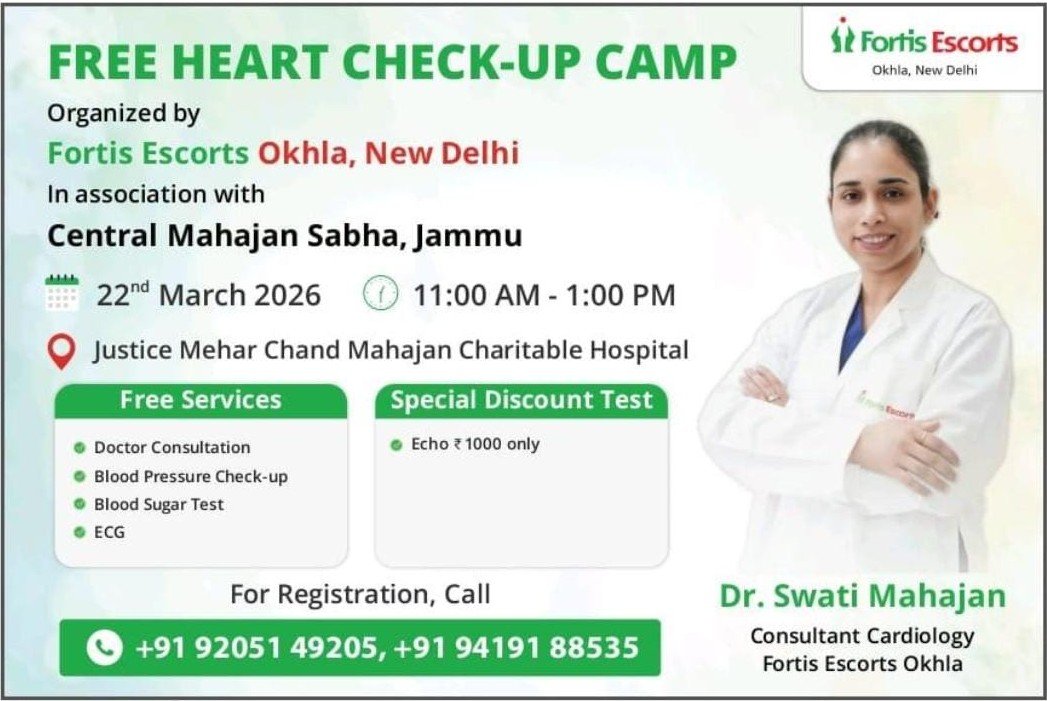 Free Heart Checkup Camp